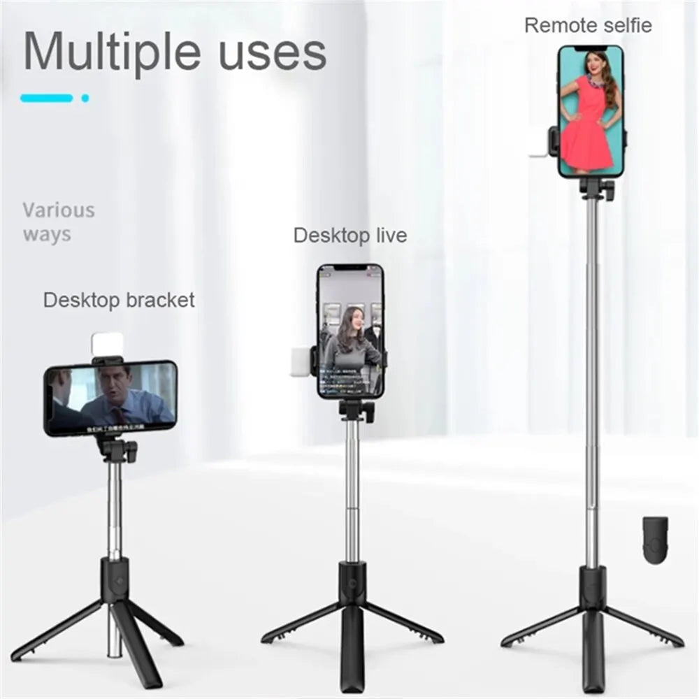 selfie stick, cell phone tripod, selfie stand, phone stand, tripod phone holder, mobile phone tripod