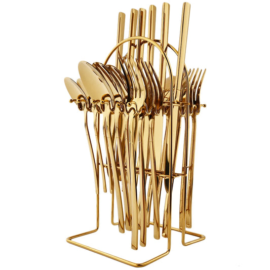 Ensemble de vaisselle étoile en acier inoxydable