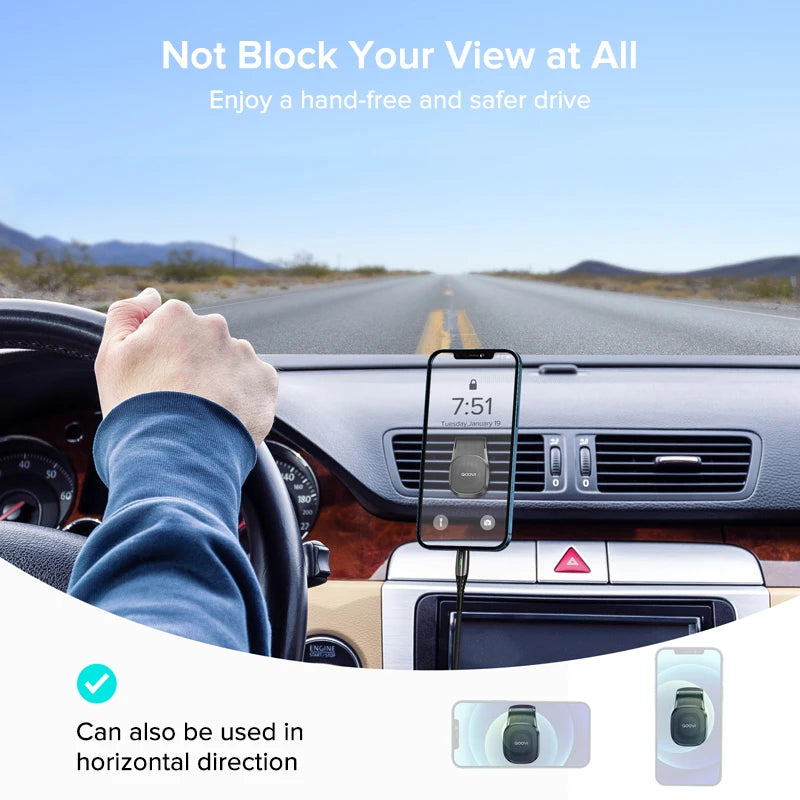 360° magnetische Auto-Telefonhalterung für Lüftungsschlitze