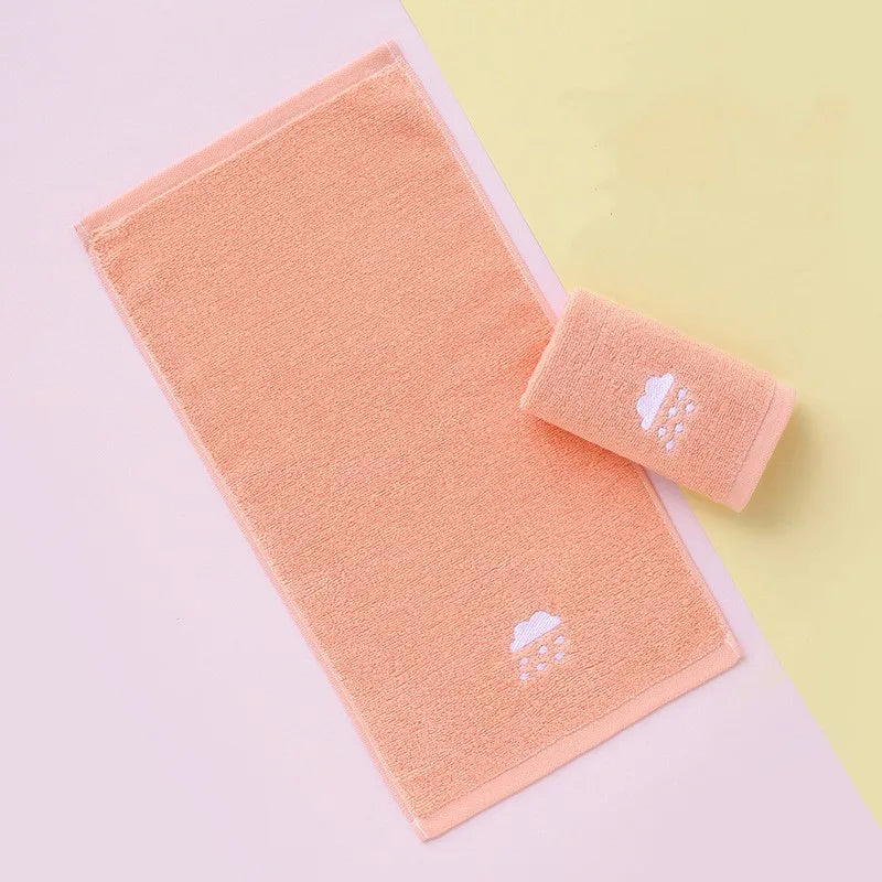 Soft Embroidered Cotton Baby Towels