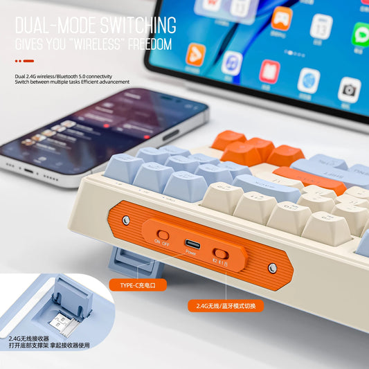 Benutzerdefinierte kabelgebundene mechanische Gaming-Tastatur STAR61