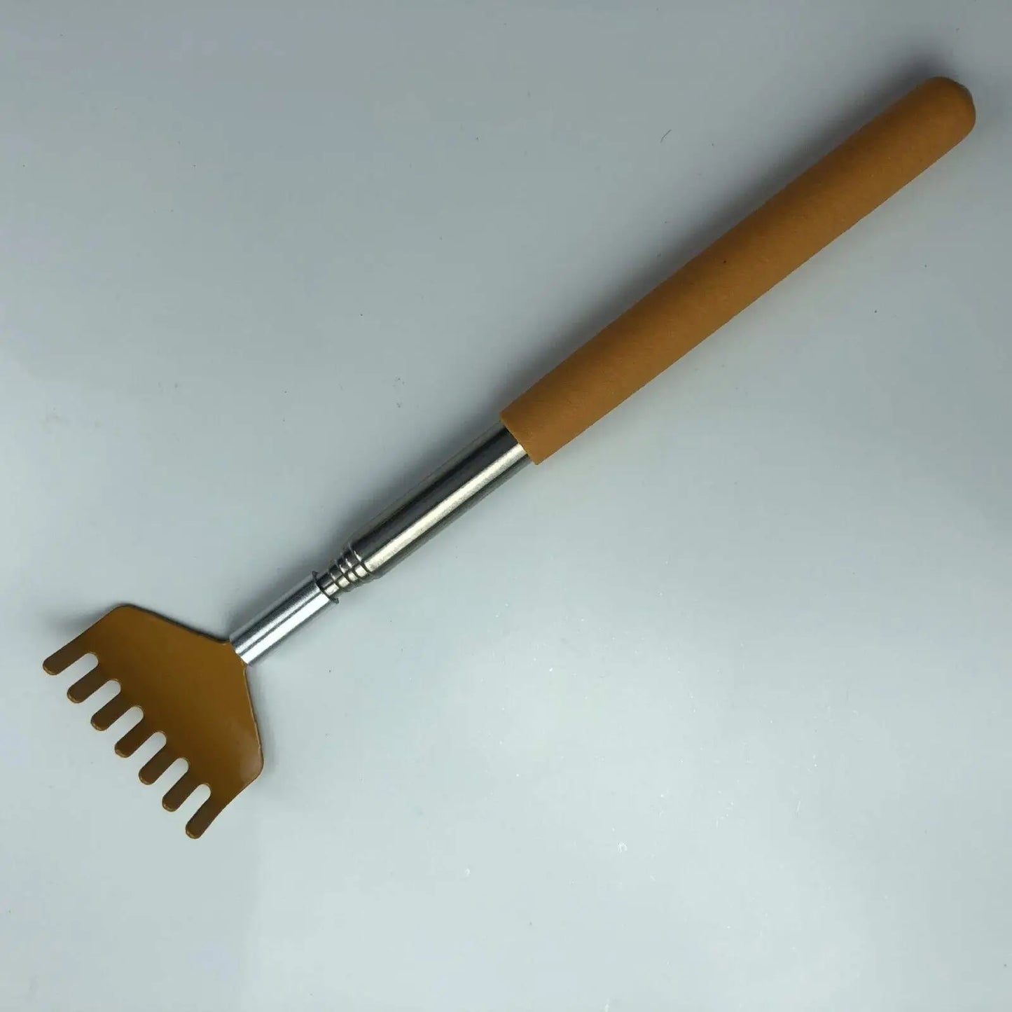 Gratte-dos télescopique en acier inoxydable – Masseur grattant extensible pour soulager les démangeaisons et se détendre