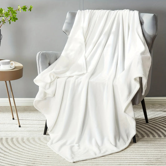 Soft Coral Fleece Warm Throw Blanket