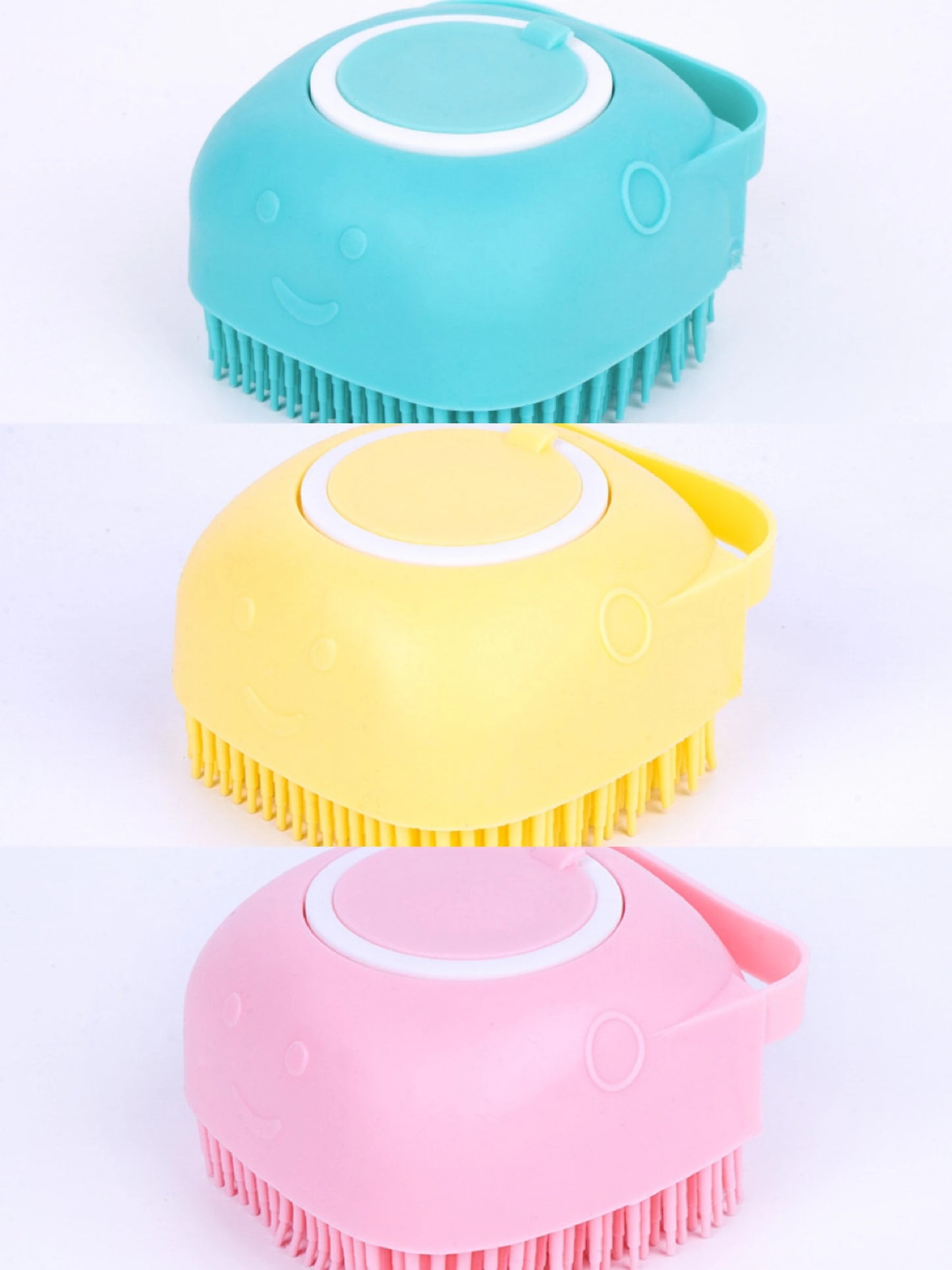 Duschbürste und Shampoo-Kamm für Haustiere