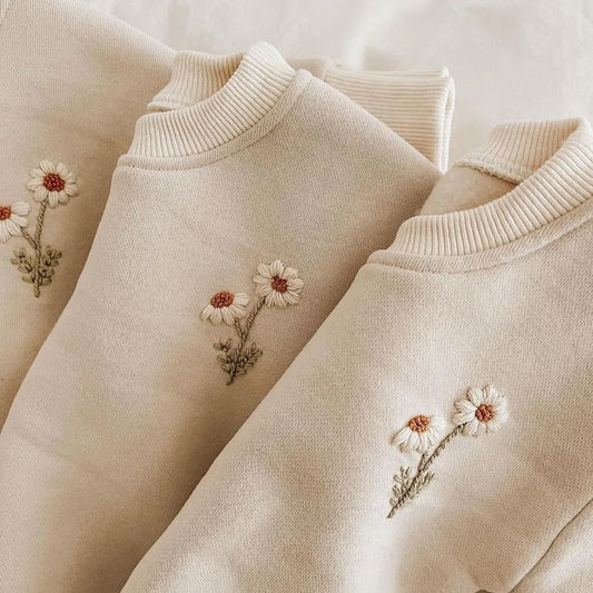 Korea Winter Baby Girls Clothes Set