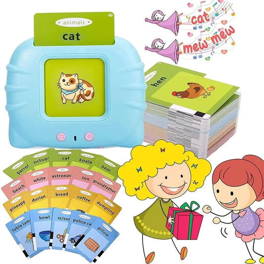 Jouets de cartes Flash parlantes d'apprentissage éducatif