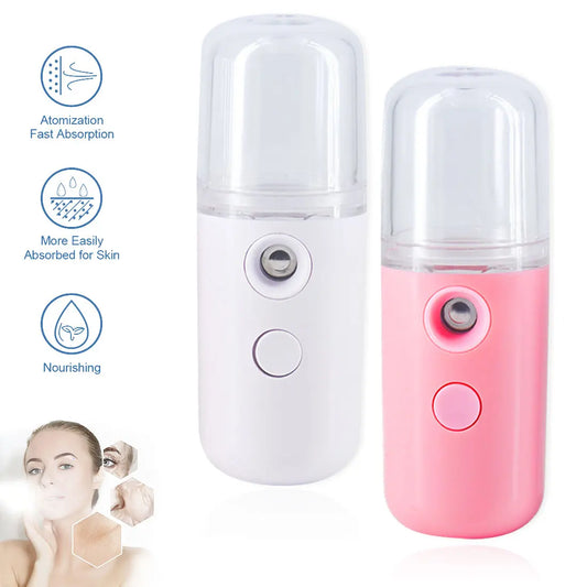 Vapeur Facial USB - Mini Nébuliseur pour Soins Hydratants
