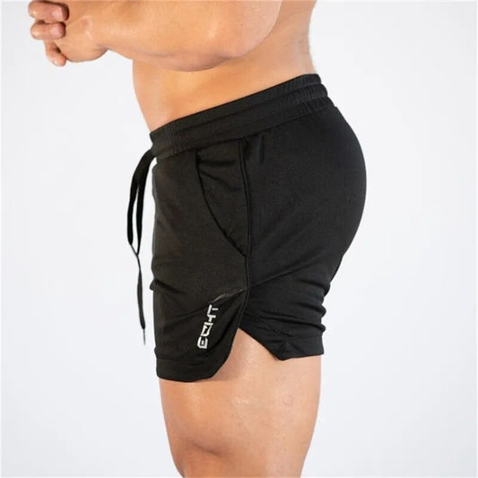 Herren-Lauf-Fitness-Shorts für Herren, Sommer, Fitnessstudio, Workout