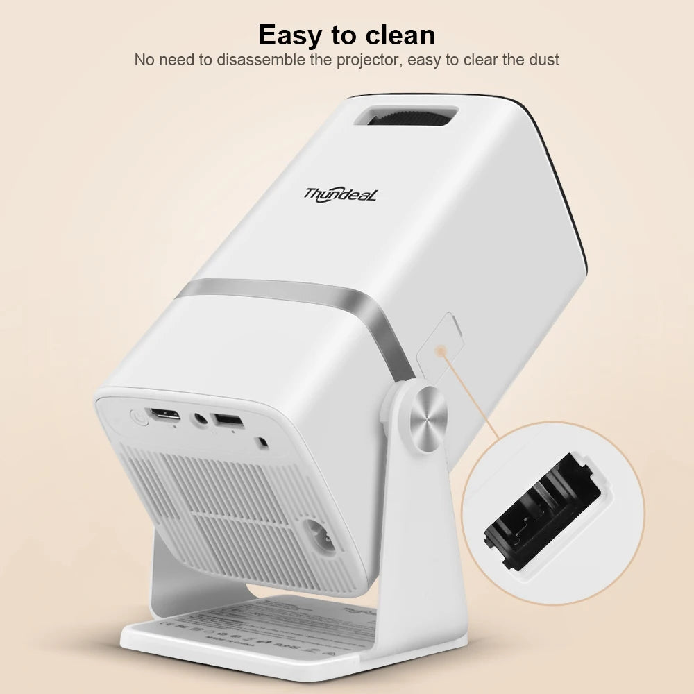 Projecteur 4K Full HD TD80W Android WiFi 3D