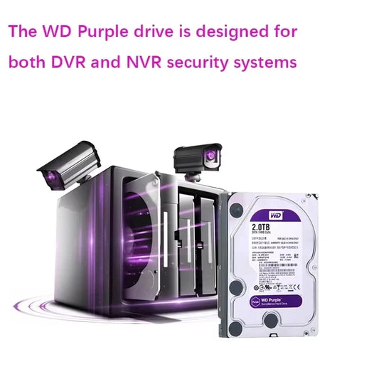 Disque dur interne de surveillance WD Purple 4 To