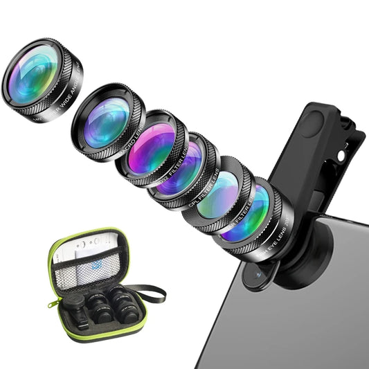 10-in-1 Phone Camera Lens Kit - Flow Lens for Smartphones