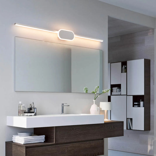 Sleek LED Wall Light - 27W Bathroom Sconce