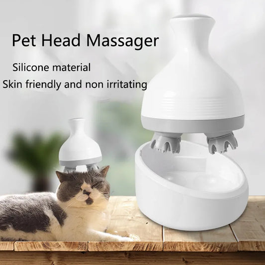 head massager, electric scalp massager, electric head massager, cat massager, body massager, electric massager, cat head massager, dog massager