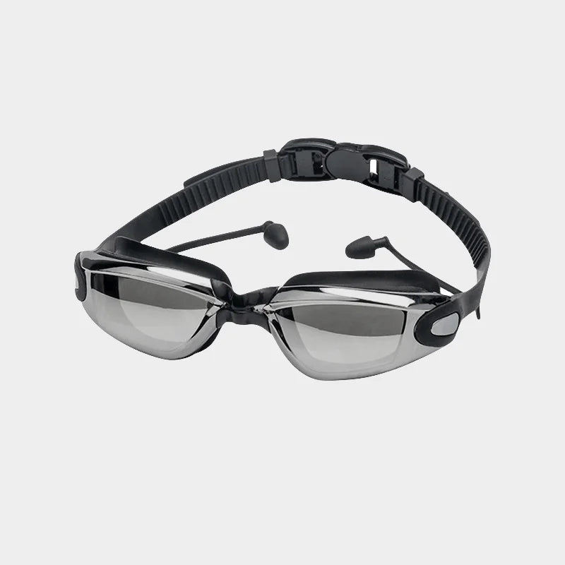 Professional Waterproof Plating Swim Goggles for Adults - Anti-Fog