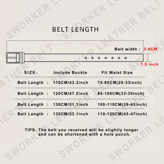 2.8CM Thick Genuine Leather Belt For Women Pin Copper Buckle Retro Cowhide Full Match Casual Jeans Women Belts Female Quality