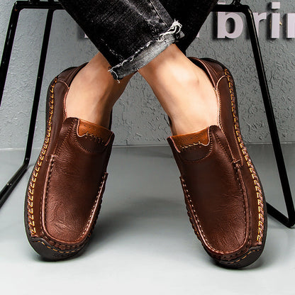 Men's Leather Soft Sole Shoes