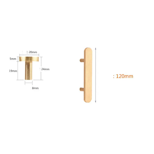 Poignée de garde-robe de luxe