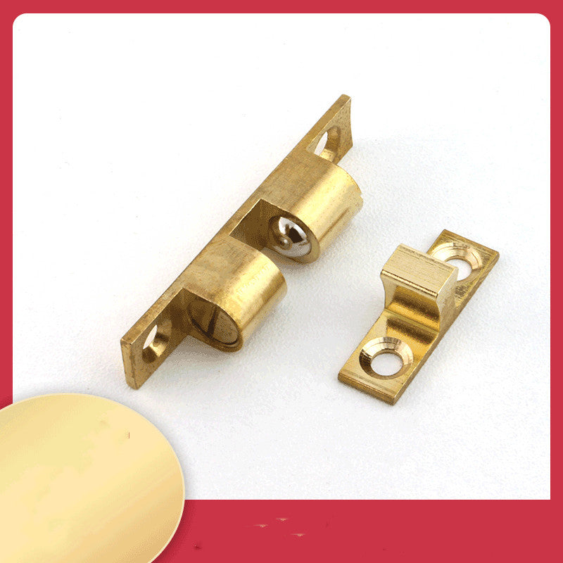 Copper Spring Touch Lock for Wardrobe Cabinets