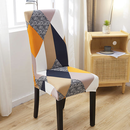 Printed Chair Cover Elastic