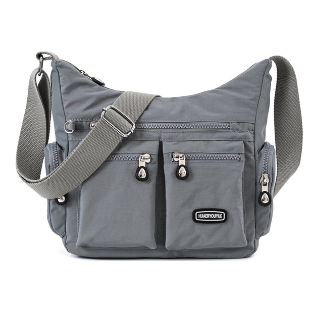 Waterproof Crossbody Bag with Pockets