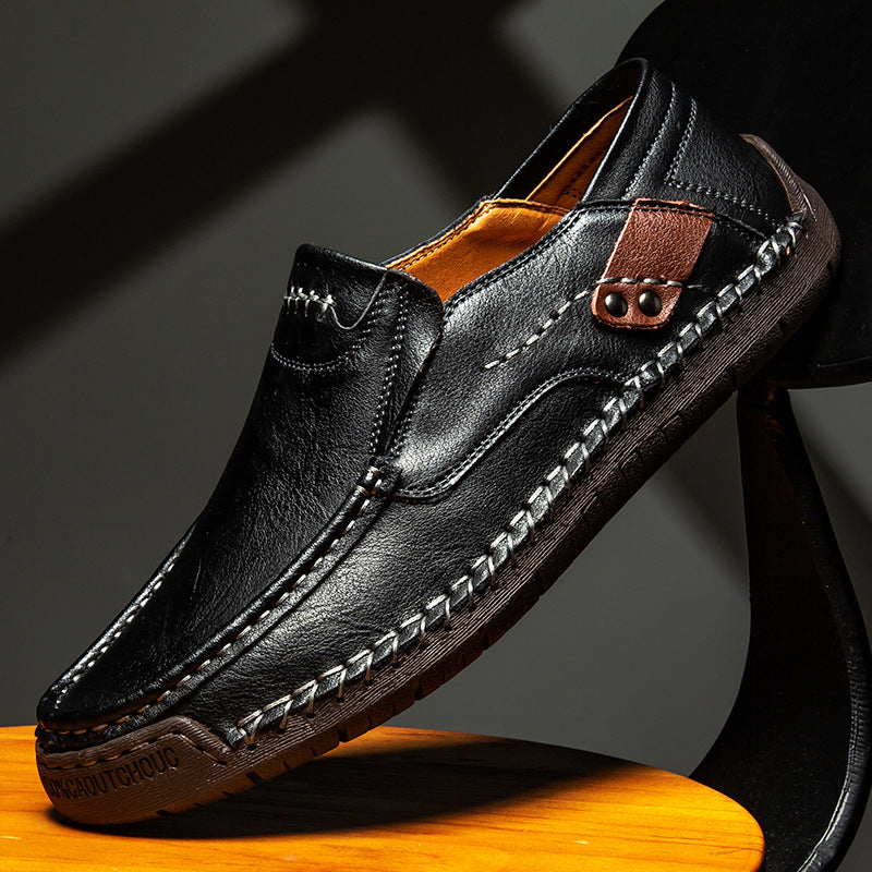 Men's Leather Soft Sole Shoes