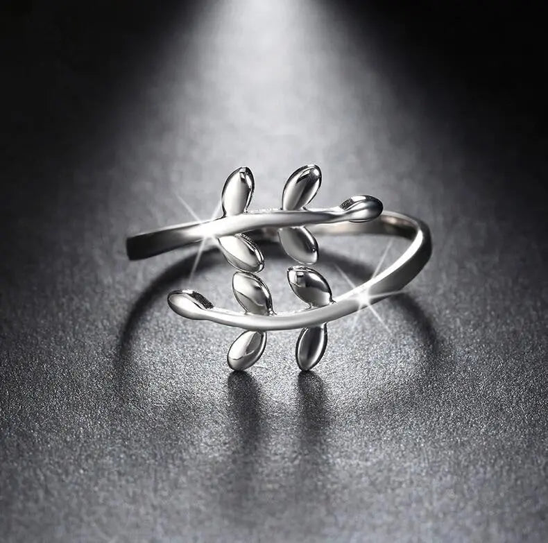 Adjustable Silver Wedding Ring