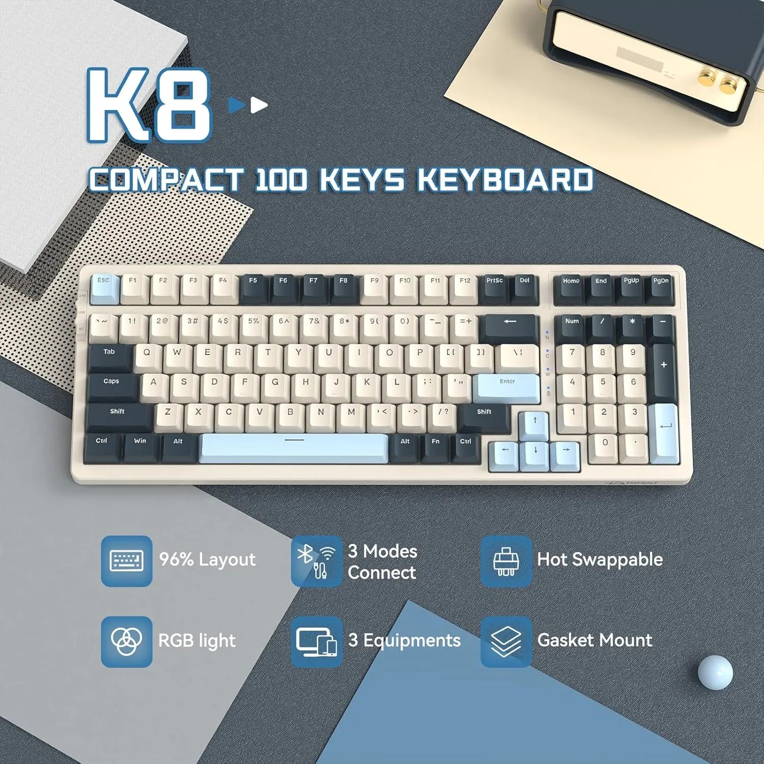 Wireless Mechanical Keyboard, Keyboard, Mechanical Keyboard
