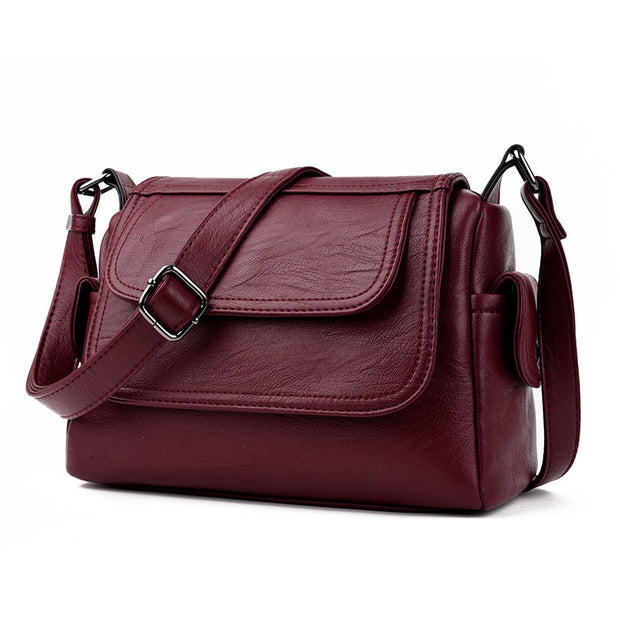 High-Quality Leather Crossbody Bag for Women - Designer Brand