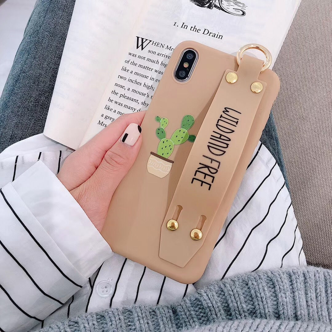 Phone Case with Wristband Holder