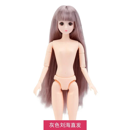 12 inch bjd doll, 1/6 scale bjd doll, 20 jointed bjd doll, 30cm girl toy, bjd doll with curly hair, brown eyes bjd doll, articulated bjd doll, 1/6 scale girl doll, collectible bjd doll, fashion bjd doll, diy bjd doll, realistic bjd doll, poseable bjd doll, cute girl bjd toy, 30cm bjd doll with hair, gift for doll collectors, movable joints bjd doll, 12 inch articulated girl doll, bjd doll with brown eyes, 1/6 scale articulated doll