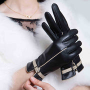 Elegant Leather Gloves for Women