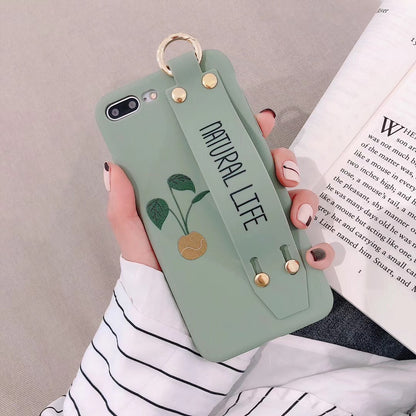 Phone Case with Wristband Holder