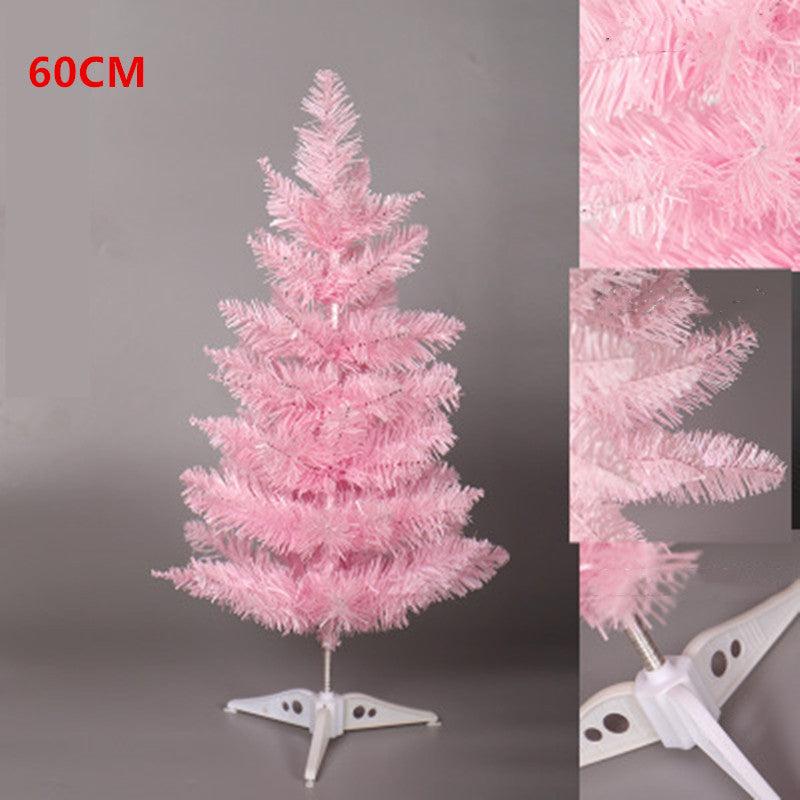 Pink Gradient Christmas Tree Set