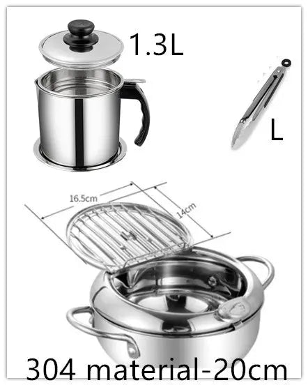 Telescopic Stainless Frying Basket