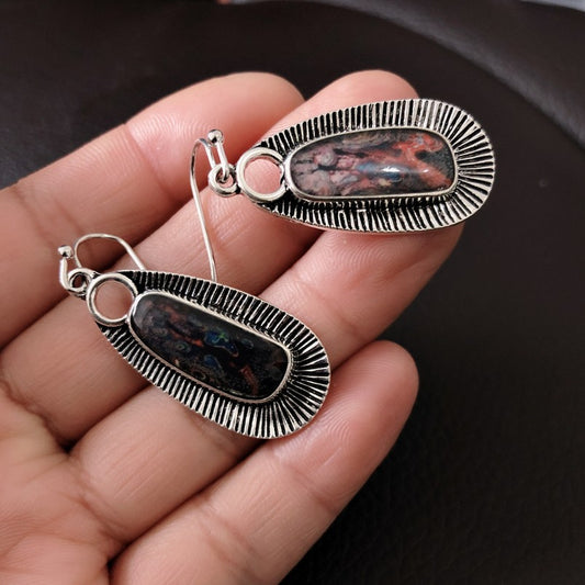 Creative Handmade Colorful Glass Earrings Women