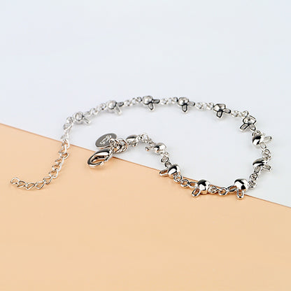 Platinum Rabbit Bracelet - Simple