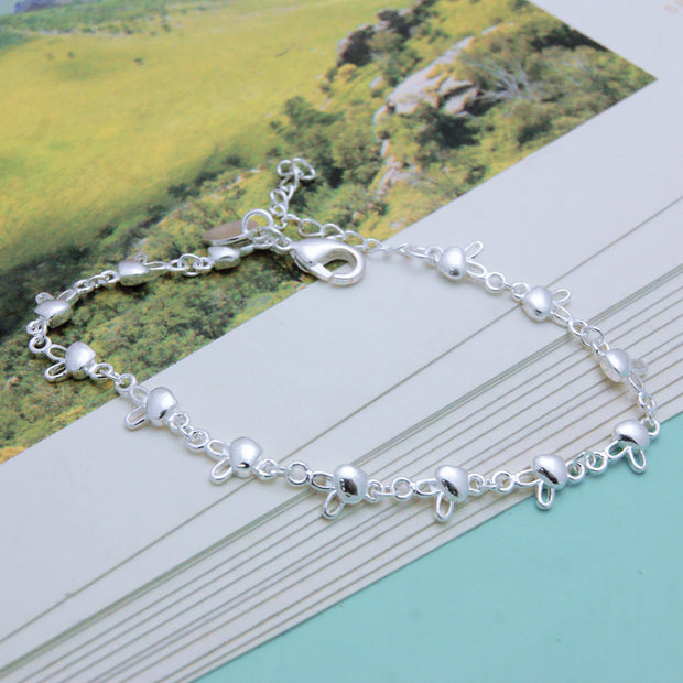 Platinum Rabbit Bracelet - Simple
