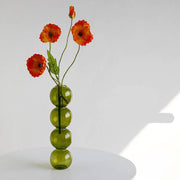 Elegant Glass Gourd Vase for Dried Flower Arrangements