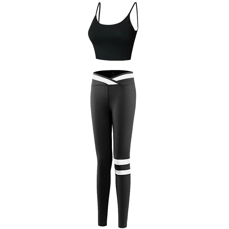 Sports Bra & Shockproof Leggings