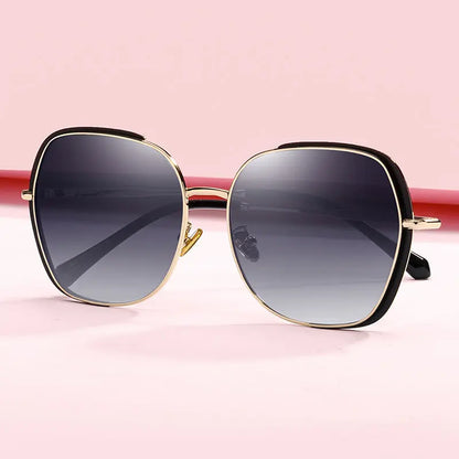 Colorful Round Metal Sunglasses - European & American Fashion