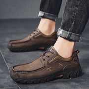 Retro Men's Hiking Platform Shoes