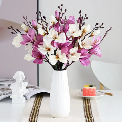 Elegant Fake Flowers for Home Decor & Photography Props