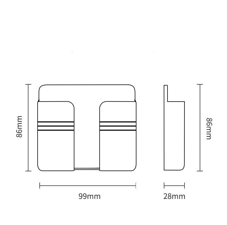 Mobile Phone Charging Storage Rack