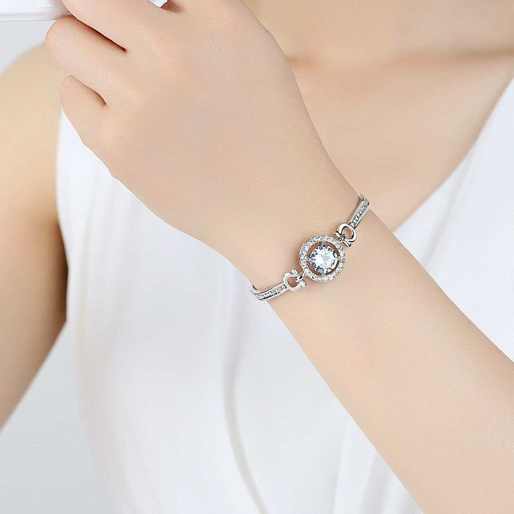 Zirkon-Freundin-Armband im koreanischen Stil – Holy Light Beauty