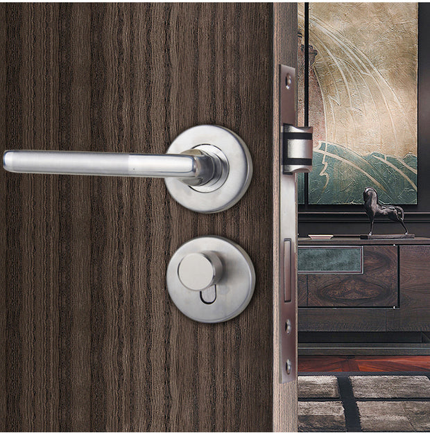 Magnetic Mute Bedroom Door Lock - Secure and Stylish