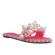 Pearl Fashion Flip Flops -Cross-Border Summer Sandals