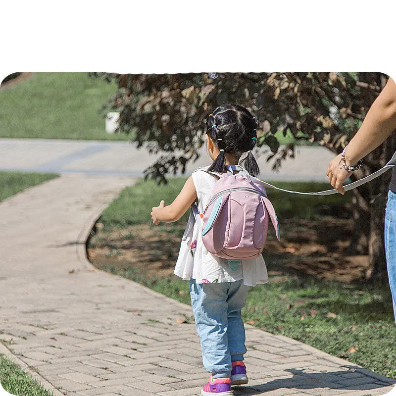 Cute Cartoon Snack Anti-Lost Backpack for 3-Year-Olds