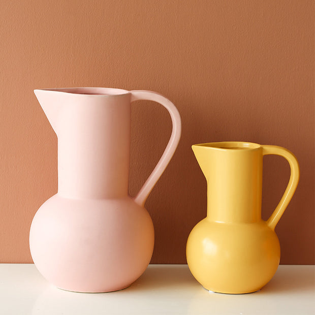 Elegant Ceramic Vase - Timeless Dried Flower Table Décor