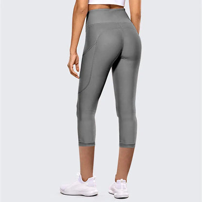 Hip-Lift High-Waist Yoga Capris