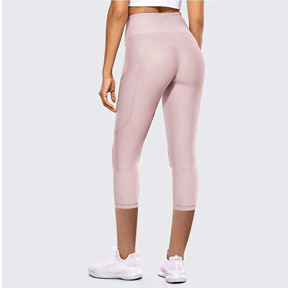 Hip-Lift High-Waist Yoga Capris